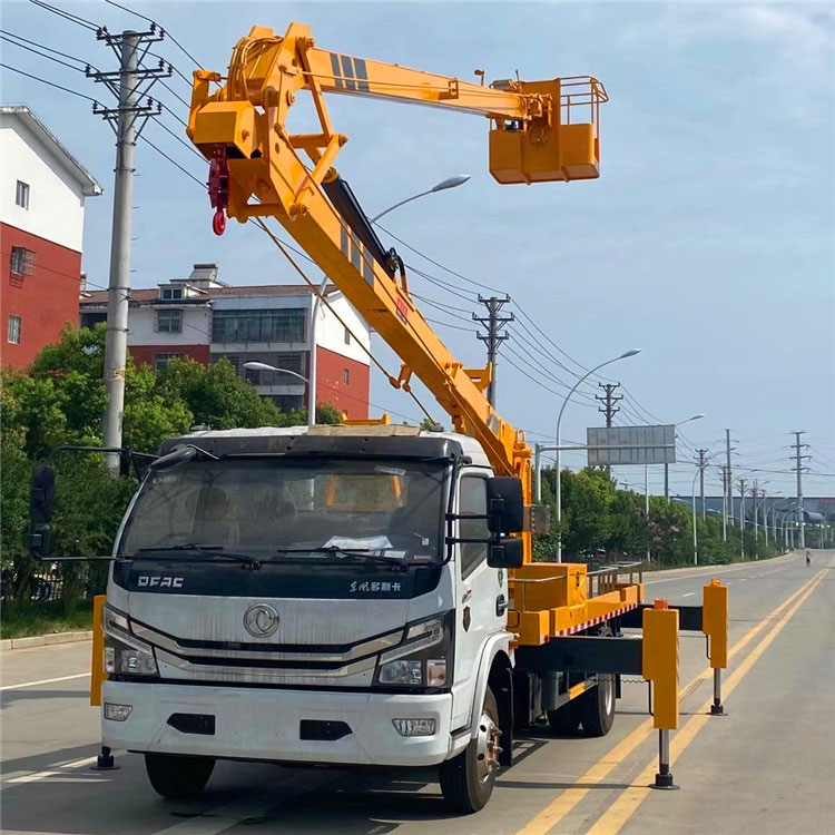 國六大多利卡單排18米高空作業(yè)車