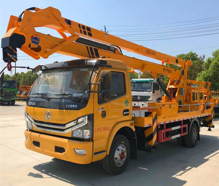 藍(lán)牌江鈴國(guó)六伸縮臂21米高空作業(yè)車(chē)