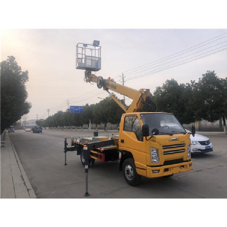 江鈴藍(lán)牌21米直臂伸縮式國六高空作業(yè)車