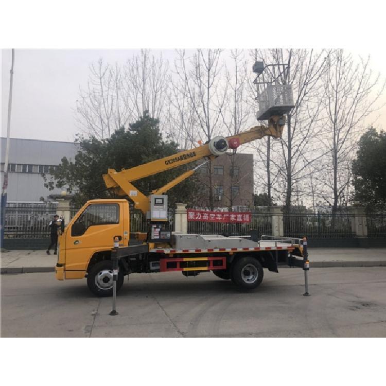 江鈴藍(lán)牌21米直臂伸縮式國六高空作業(yè)車