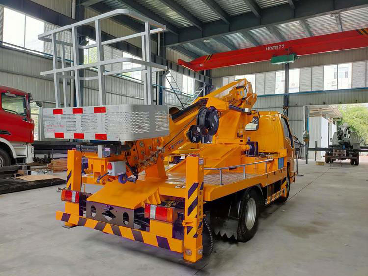 國(guó)六江鈴順達(dá)21米高空作業(yè)車