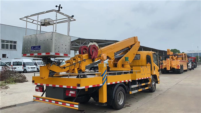 國六江鈴凱銳25米直臂高空作業(yè)車