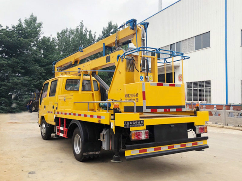 國六慶鈴五十鈴14米高空作業(yè)車配置介紹