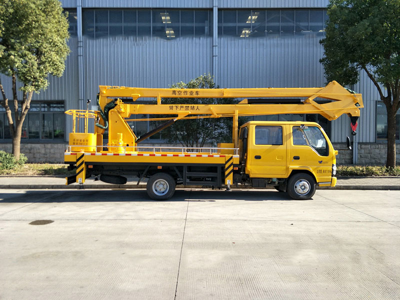 國六慶鈴五十鈴16米高空作業(yè)車