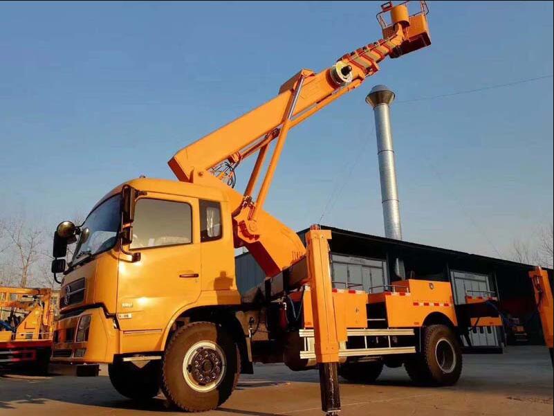國六東風(fēng)天錦32米伸縮臂高空作業(yè)車