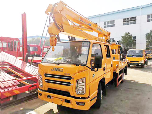 國六江鈴順達藍(lán)牌高空作業(yè)車