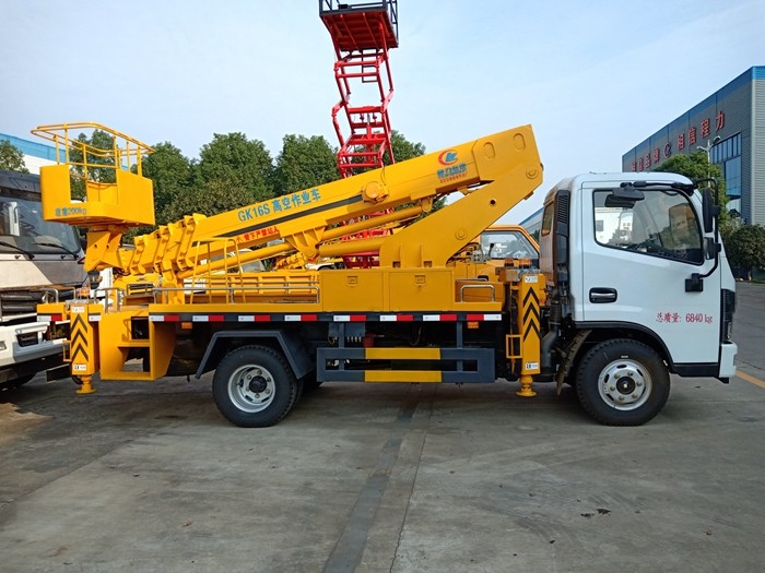 東風(fēng)單排伸縮臂式16米高空作業(yè)車