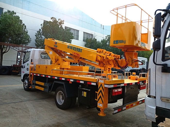 東風(fēng)單排伸縮臂式16米高空作業(yè)車