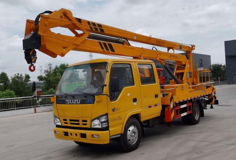 五十鈴曲臂18米高空作業(yè)車