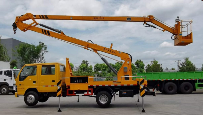 五十鈴曲臂18米高空作業(yè)車