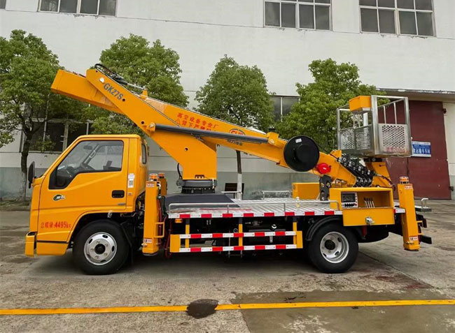C證可開的江鈴27米高空作業(yè)車