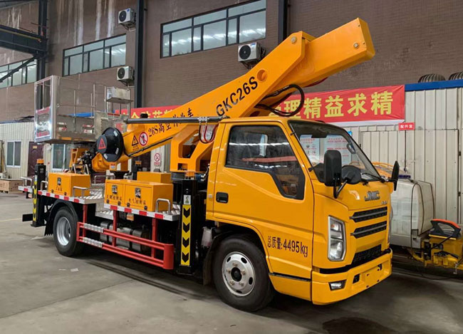 江鈴順達26米藍牌高空作業(yè)車