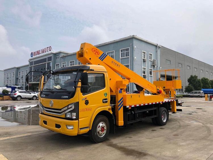 國六東風(fēng)25米SCS5081JGKEQ6型高空作業(yè)車