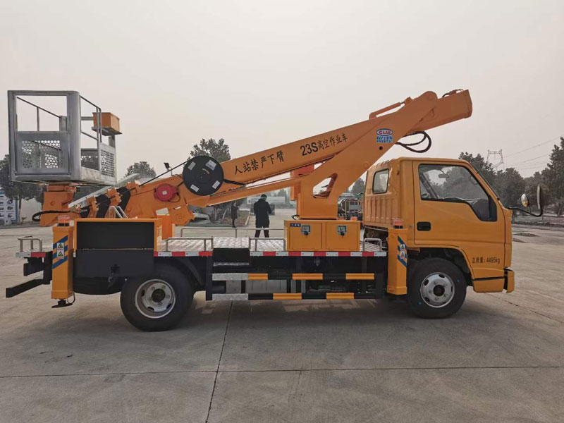 江鈴23米藍(lán)牌直臂高空作業(yè)車