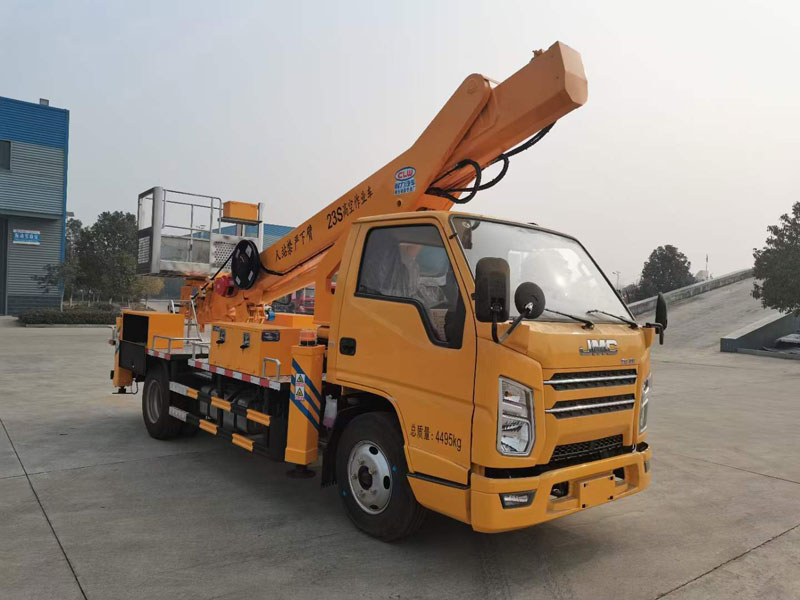 江鈴23米藍(lán)牌直臂高空作業(yè)車
