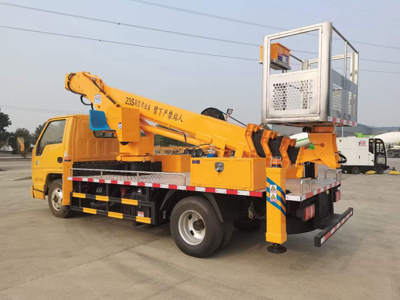 江鈴23米藍(lán)牌直臂高空作業(yè)車
