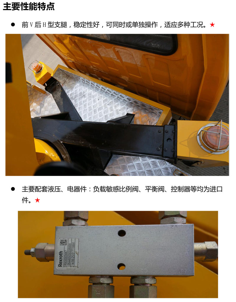 藍(lán)牌25-27米直臂伸縮式高空作業(yè)車(chē)