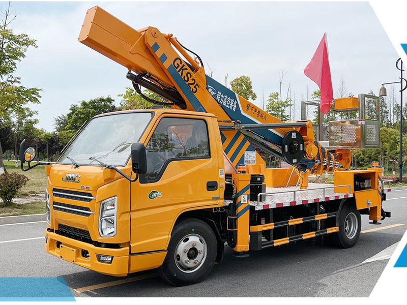 江鈴25米藍牌高空作業(yè)車