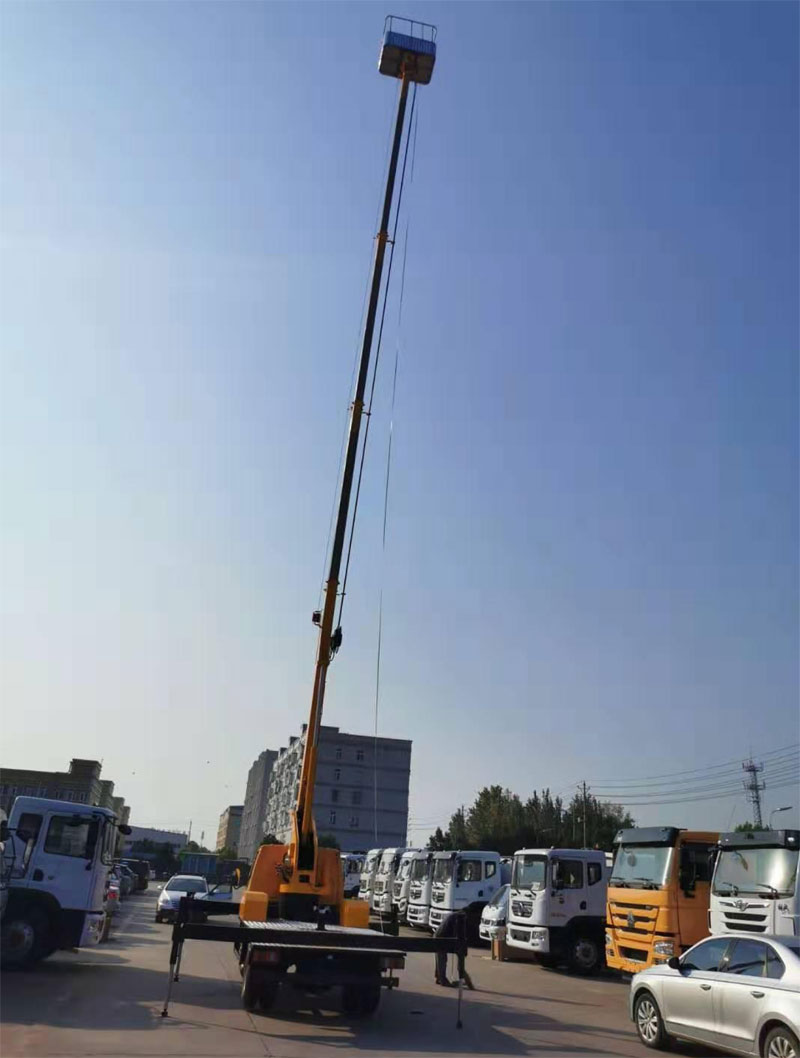 21米江鈴藍牌直臂式高空作業(yè)車