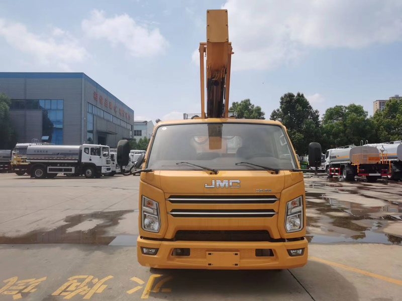 江鈴順達(dá)藍(lán)牌寬體27米直臂伸縮式高空車