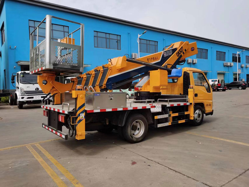 藍牌27米直臂伸縮式高空作業(yè)車-CL5042JGKA6DS
