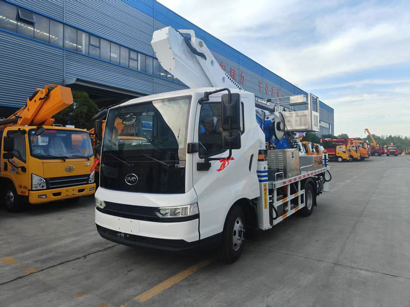 比亞迪混動33米直臂高空作業(yè)車